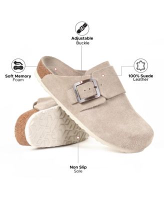 - Atlas Genuine Leather Clogs for Women with Arch Support