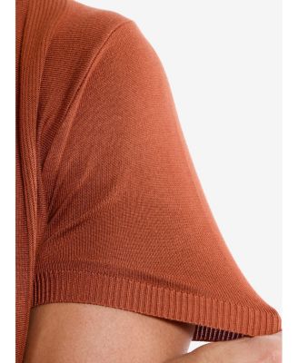 Men's Classic Ribbed Texture Polo Sweater