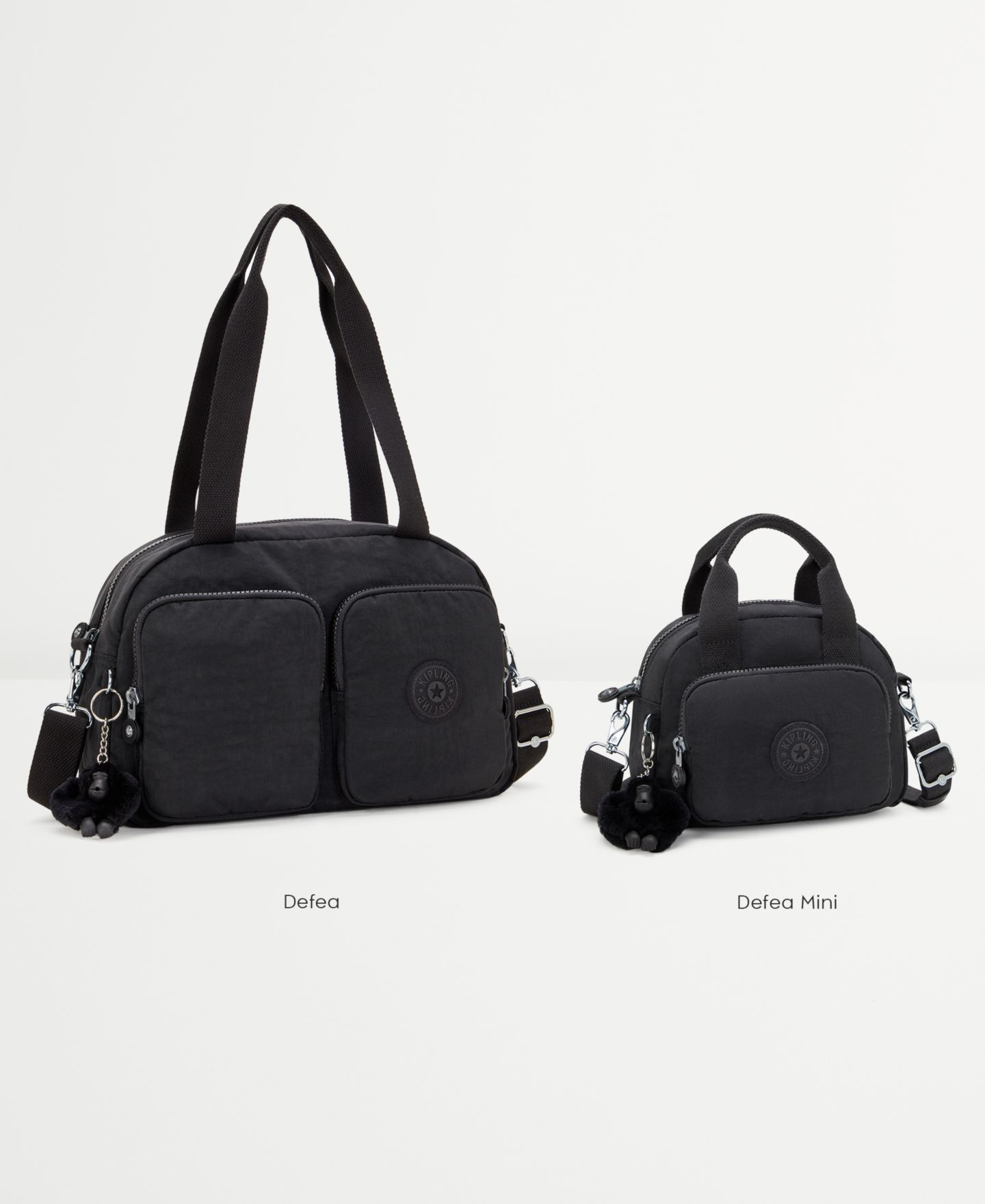 Женская сумка Kipling Defea Extra Large Weekender Duffle, цвет: Чёрный — фото 11