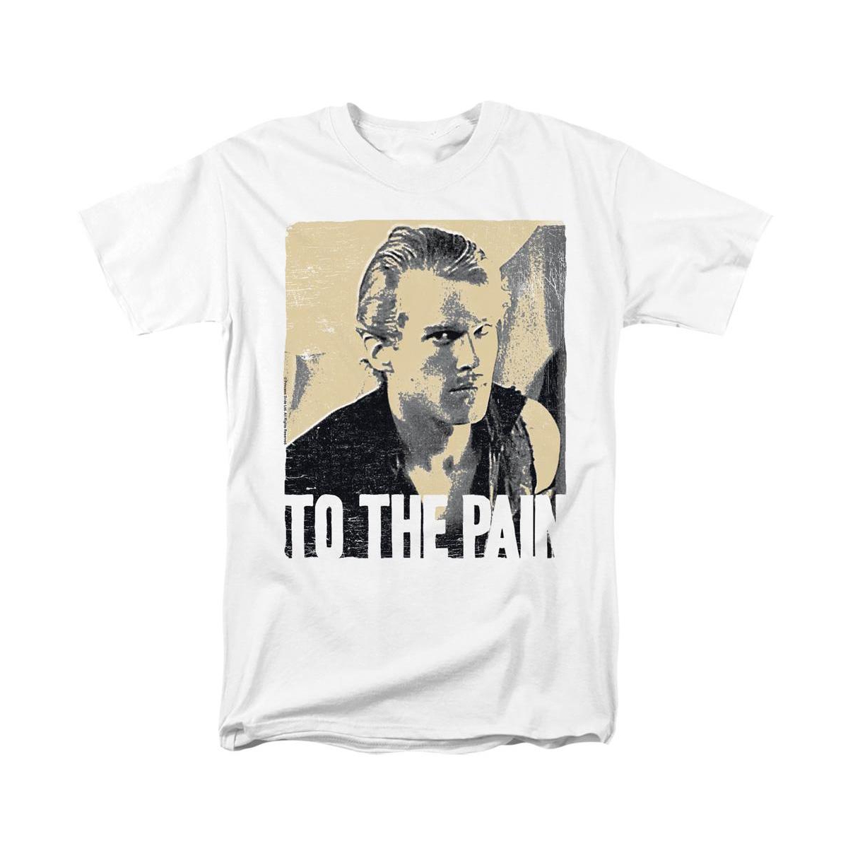 Men's To The Pain Short Sleeve Adult Tee / T-Shirt - White
