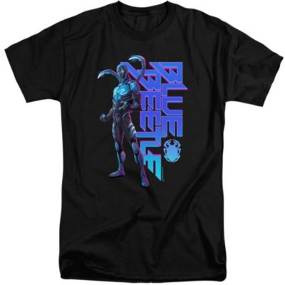 Blue Beetle Mens Standing Short Sleeve Adult Tall Tee / T-Shirt