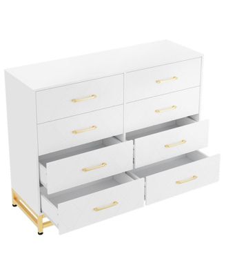 8 Drawer Dresser for Bedroom with Deep Drawers