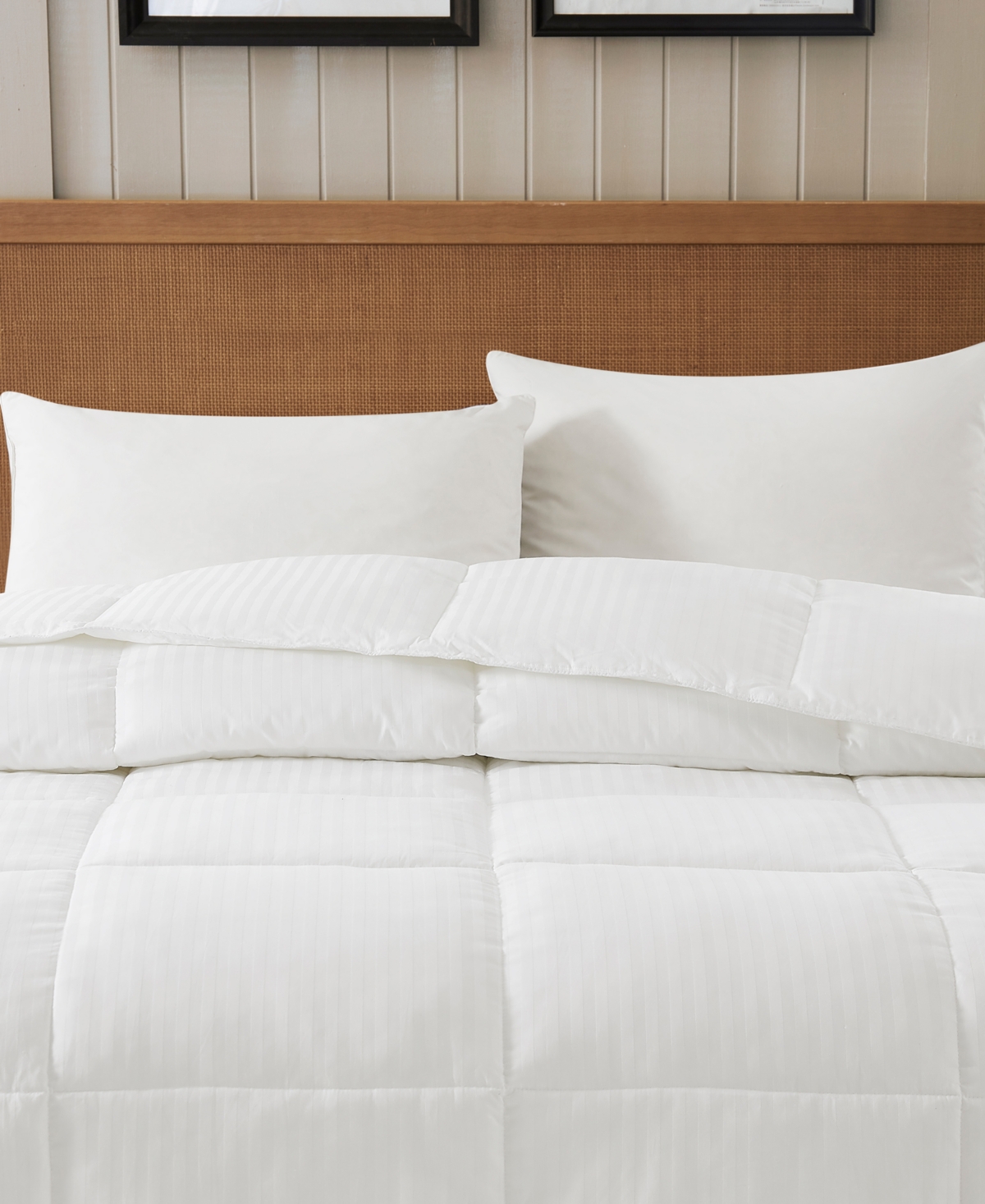 Eddie Bauer Primaloft Oversized Down Alternative Comforter, King In White