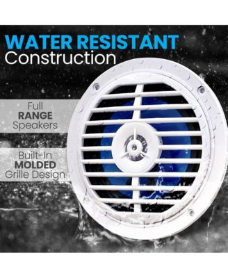 5.25-Inch Waterproof Stereo Speaker System, 100 Watts