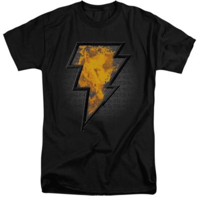 Black Adam Mens Beveled Emblem Short Sleeve Adult Tall Tee / T-Shirt