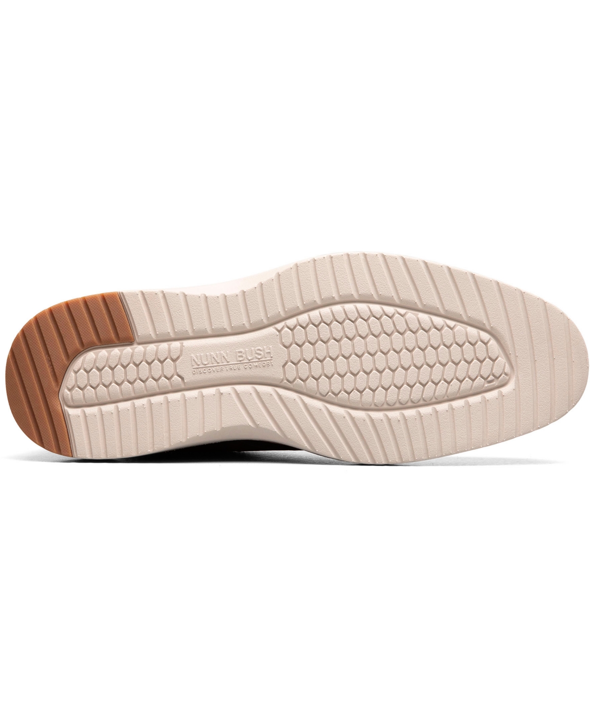 Nunn Bush Men's Griff Plain Toe Oxford In Stone