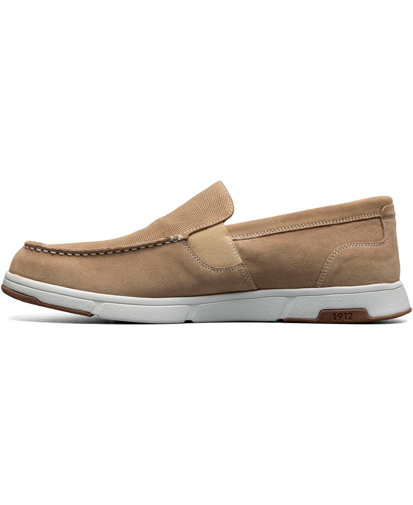 Мужские туфли Nunn Bush Luca Venetian Loafer, цвет: Серо-бежевый — фото 3