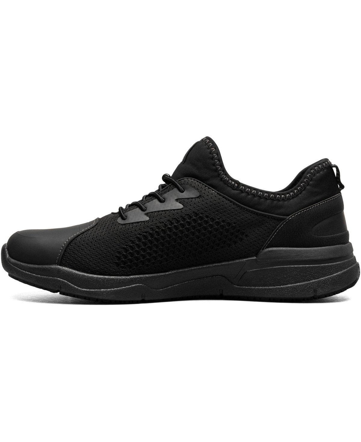 Nunn Bush Men's Grazie Work Splash Guard Oxford In Black