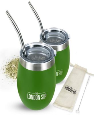 8 oz. Yerba Mate Cup Bombilla Straw