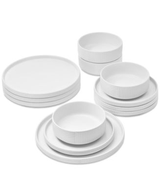 The Cellar Aaden Textured 12 Pc. Dinnerware Set, Service for 4