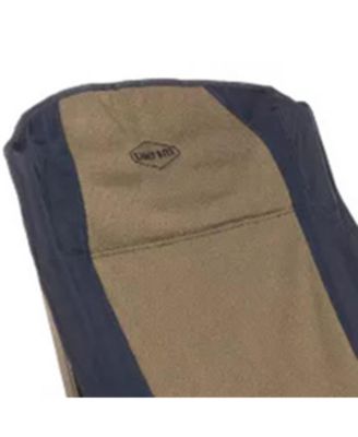 Kamp-Kamp-Rite Portable Folding Outdoor Soft Arm Lounger Camp Beach Chair, Navy/Tan Portable Folding Outdoor Soft Arm Lounger Camp Beach Chair, Navy/Tan