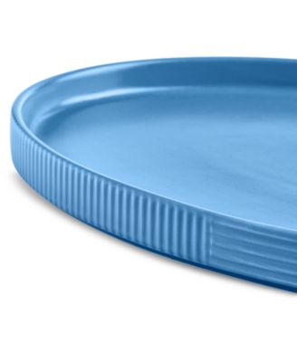 Aaden Textured Oval Platter, Exclusively at Macy's