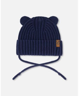 Baby knit hat Unisex Navy Baby knit hat Unisex Navy
