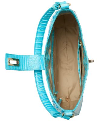 Кожаная сумка через плечо Brahmin Fallon Melbourne среднего размера 