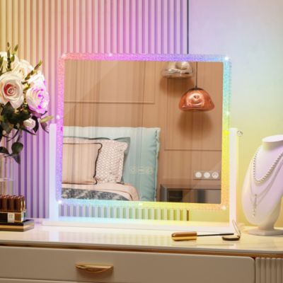 18x21" Vanity Mirror with RGB Lights & Touch Controls
