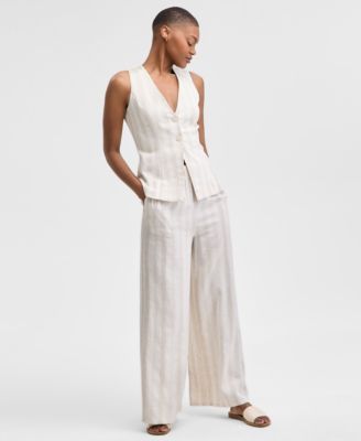 Now This Womens Vest Pants Exclusively At Macys