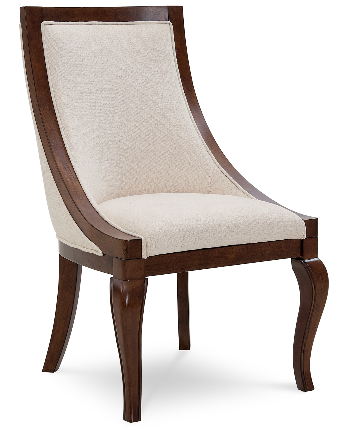 Macy's Nelman 7-pc. Round Dining Set (table & 6 Host Chairs), Created For  In Brown