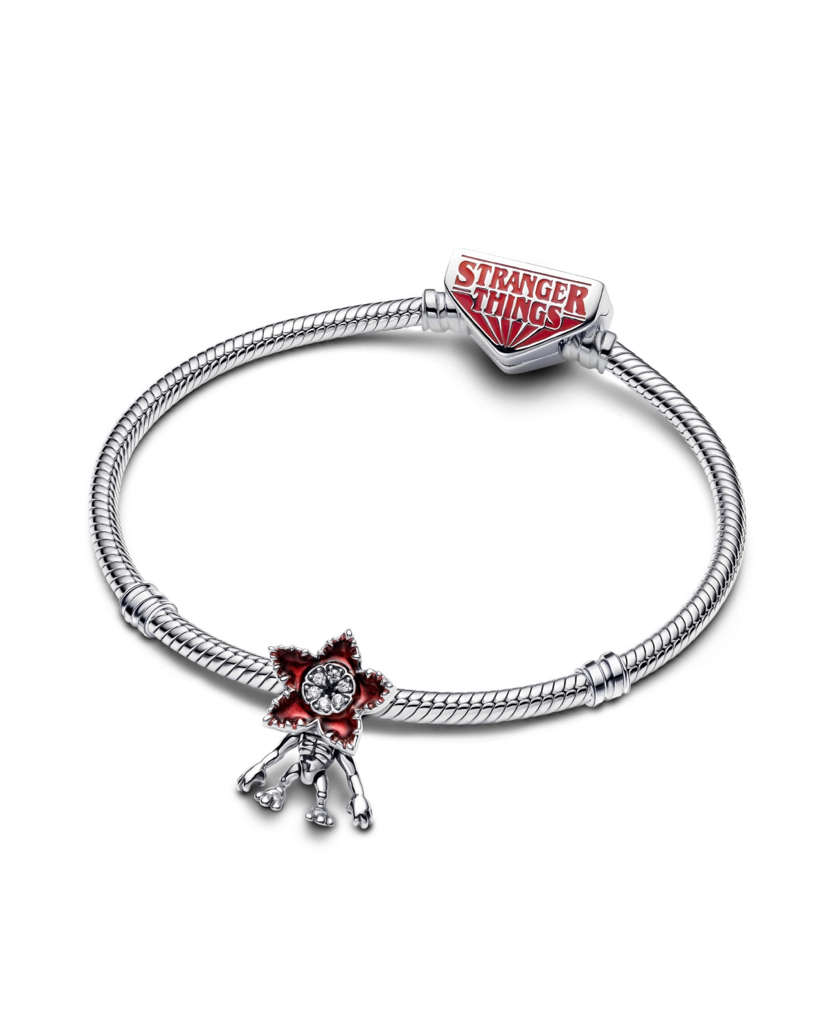 Pandora Sterling Silver Stranger Things Moveable Demogorgon Charm In Sterling Silver