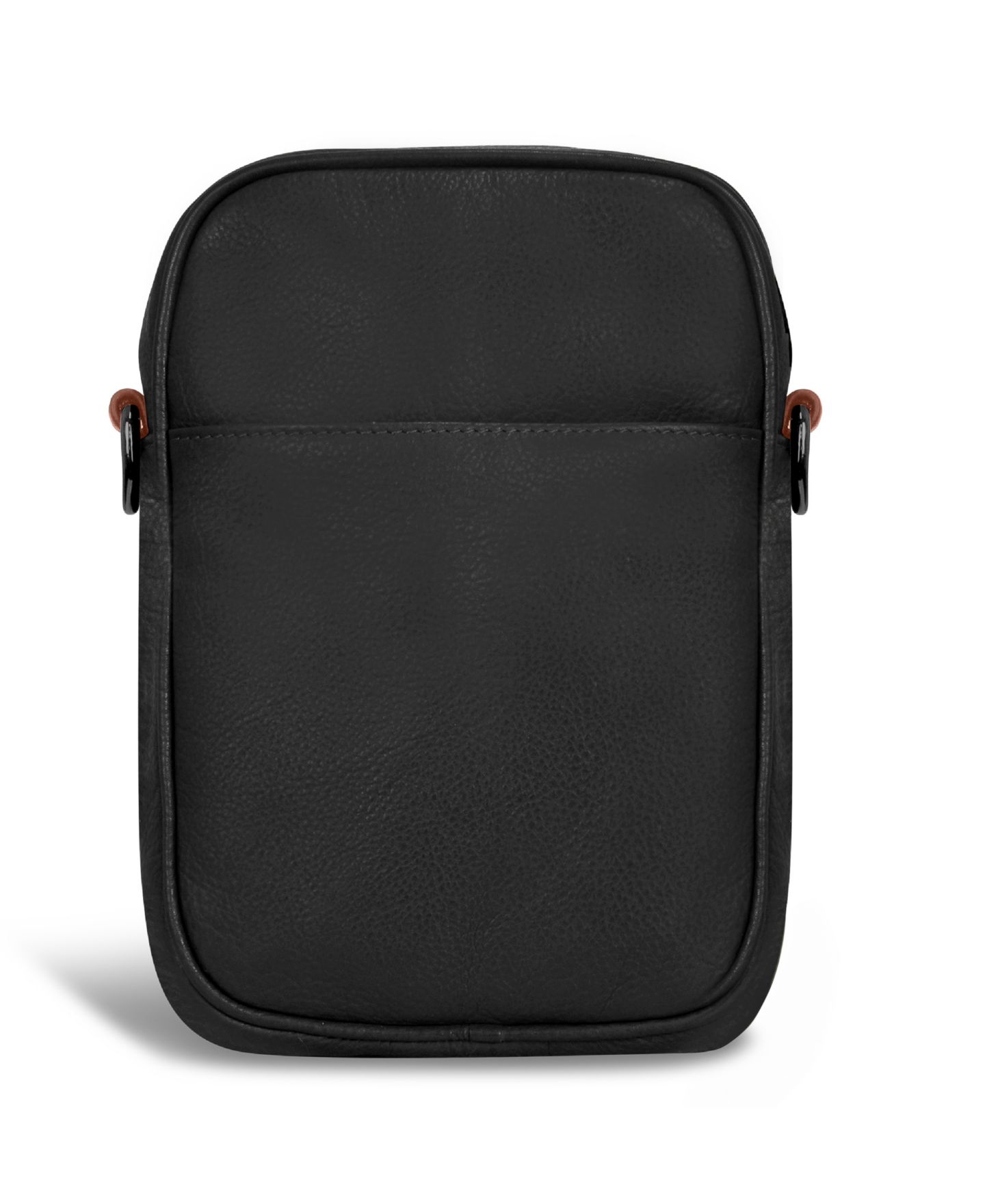 Сумка CHAMPS Onyx Vertical Leather Cross Body, цвет: Чёрный — фото 2
