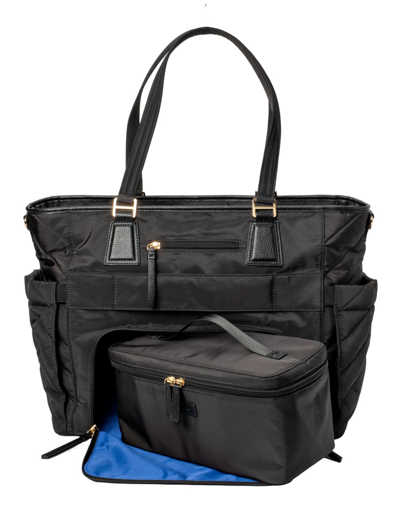 Женская сумка MinkeeBlue Convertible Organizational Ella with Lunch, цвет: Чёрный — фото 9