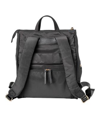 Convertible Organizational Amber Backpack with Lunch Bag