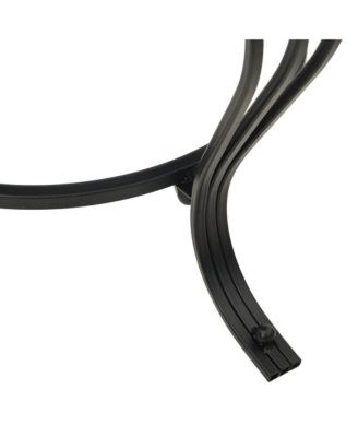 Fire Pit with Poker 19.3" Steel