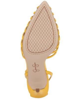 Women's Paveri Huarache Strappy Stiletto Pumps