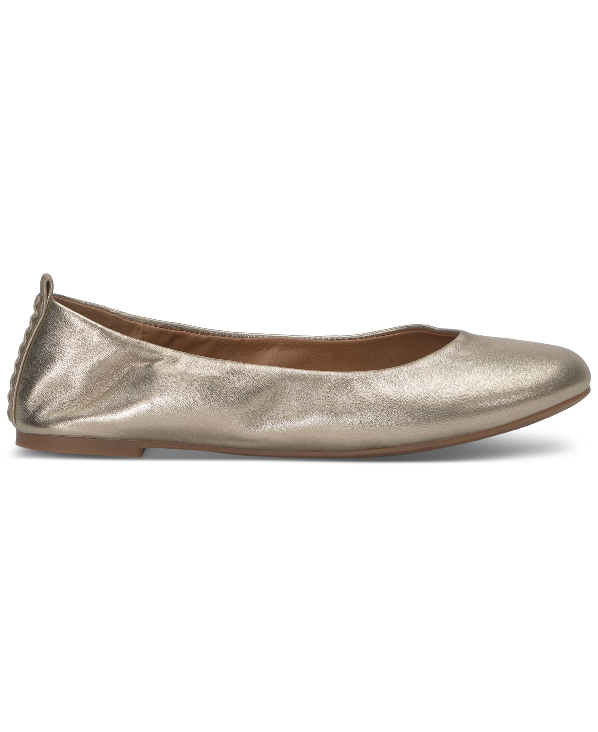 Shop Lucky Brand Women's Emmielou Ballet Flats In Constellation Gold