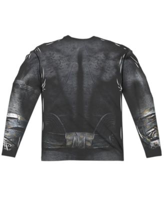 Black Adam Mens Outfit Long Sleeve Adult Poly Crew Tee / T-Shirt