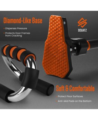 Pull-Up and S-Type Push-Up Bars for Strength Training and Home Workouts