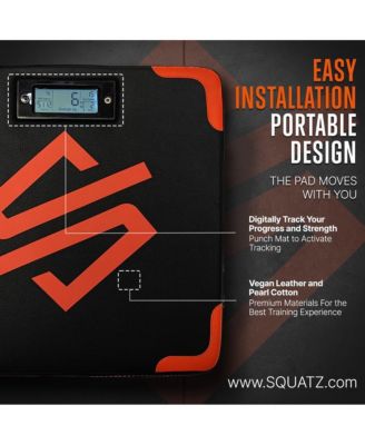 Portable Boxing Mat With Digital Counter, Punch Strength Training