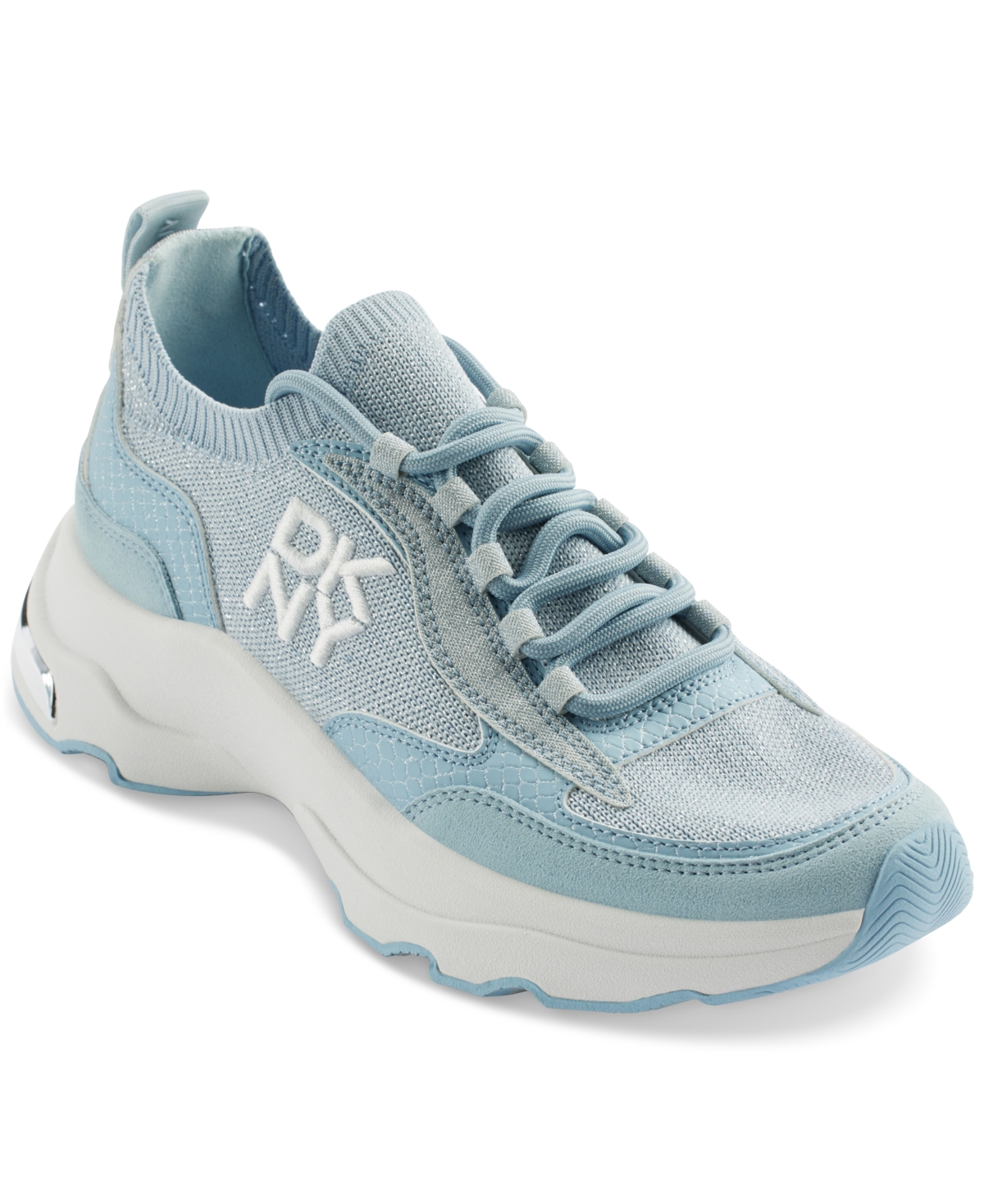 Dkny Women's Jami Lace-up Sneaker In Celeste Blue