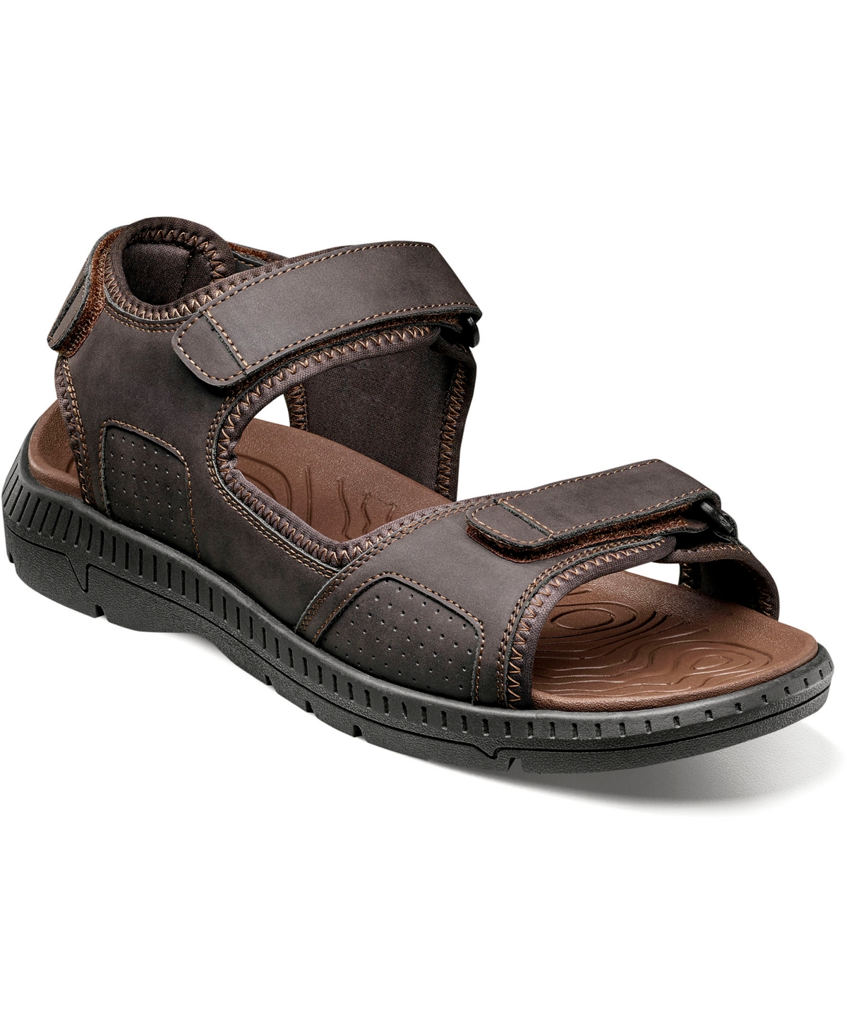 Men's Laguna 3-Strap River Sandal - Brown