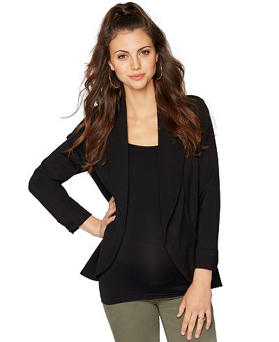A Pea in the Pod Maternity Open-Front Blazer