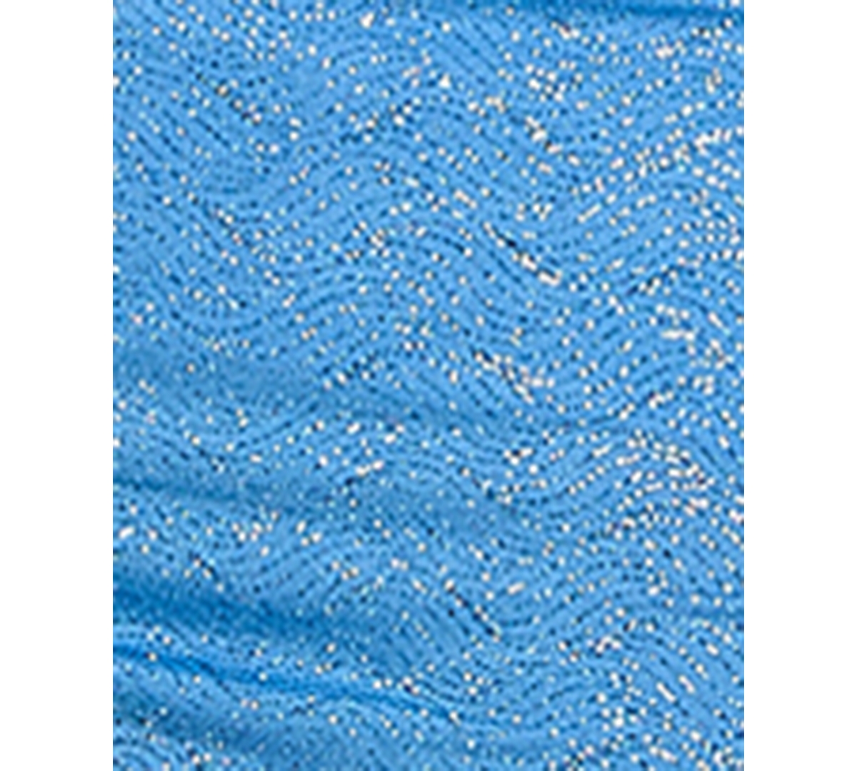 Emerald Sundae Juniors' Glitter Cowlneck Mermaid Gown, Created For Macy's In Light Blue