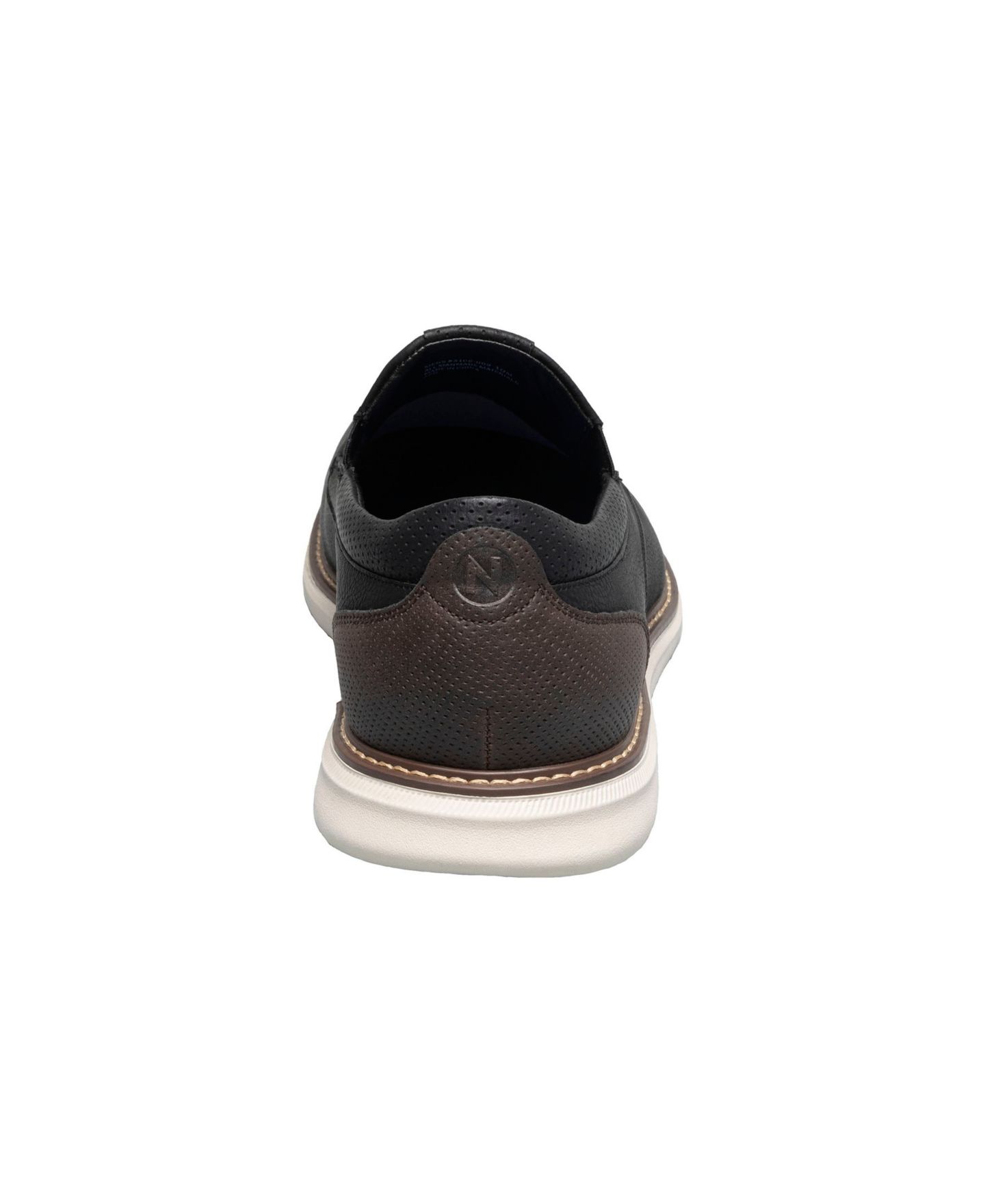 Мужские туфли Nunn Bush Chase Casual Slip On, цвет: Чёрный — фото 4