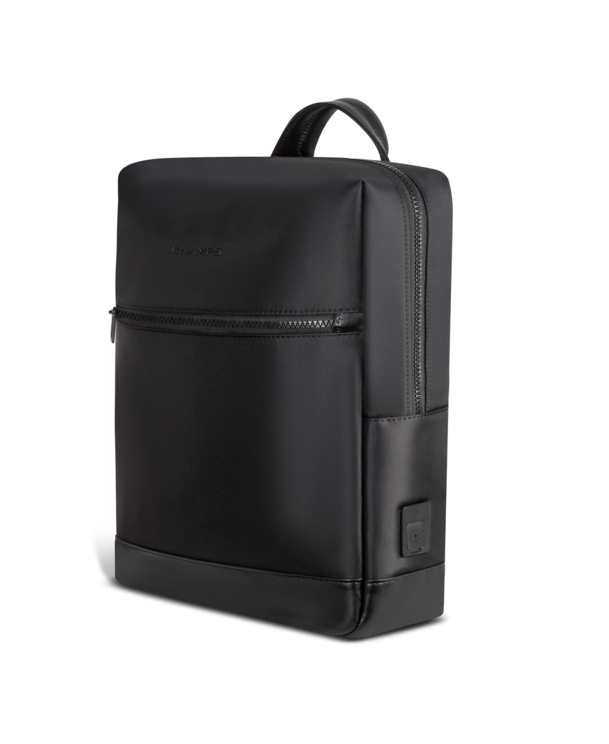 Champs Onyx Collection Modern Backpack In Black
