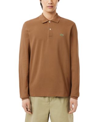 Men's Classic Fit Long-Sleeve Polo Shirt
