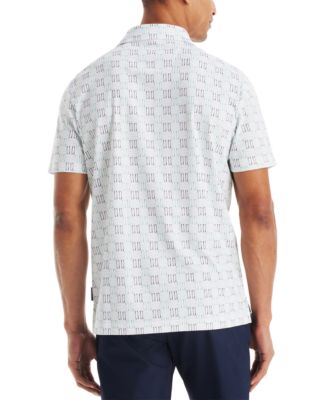 Мужская рубашка поло для гольфа Nautica Nautica классического кроя с принтом для гольфа 15890₽