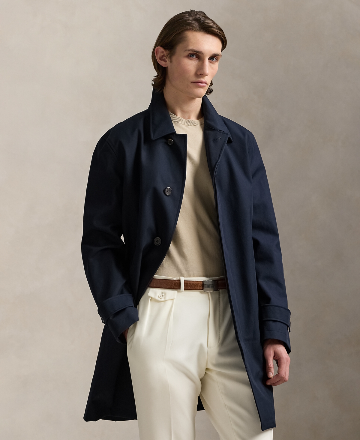 POLO RALPH LAUREN MEN'S GABARDINE WALKING COAT