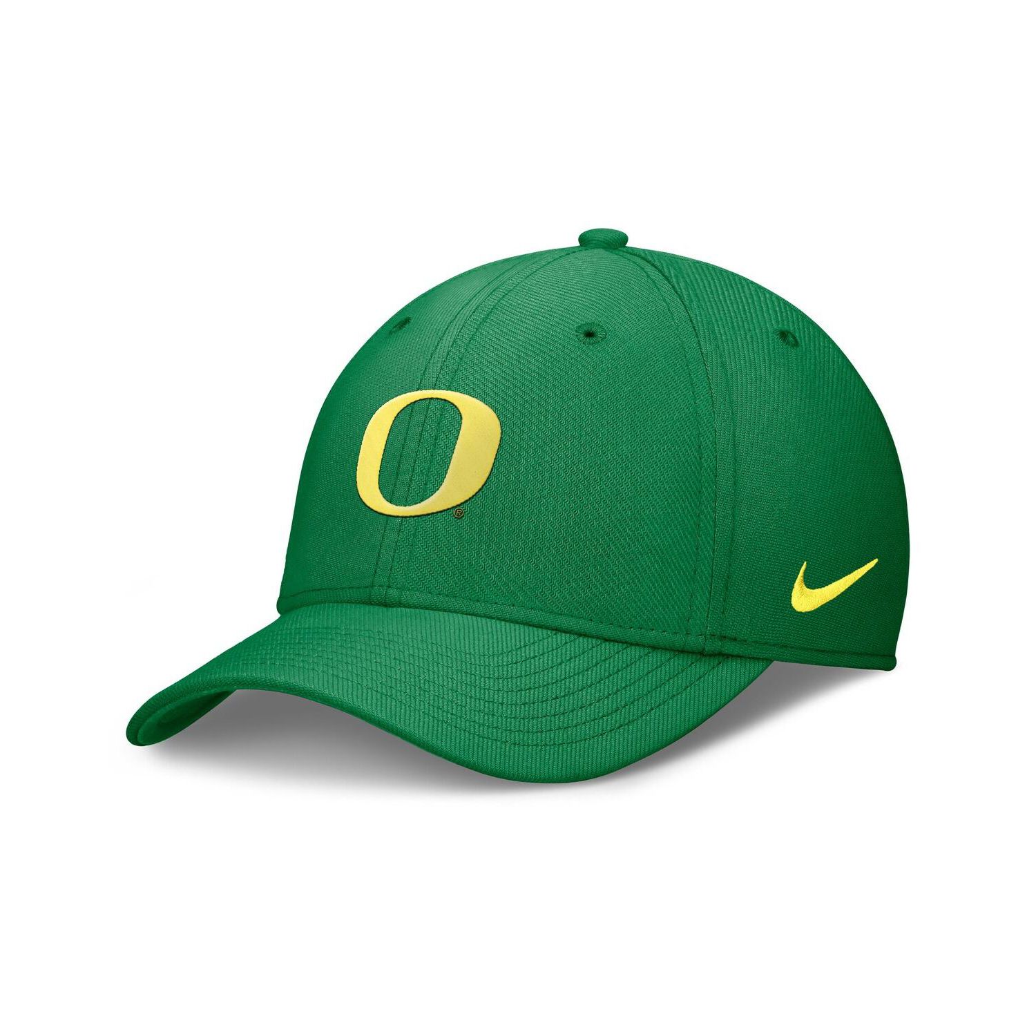 Men's Green Oregon Ducks 2024 On-Field Swoosh Flex Hat