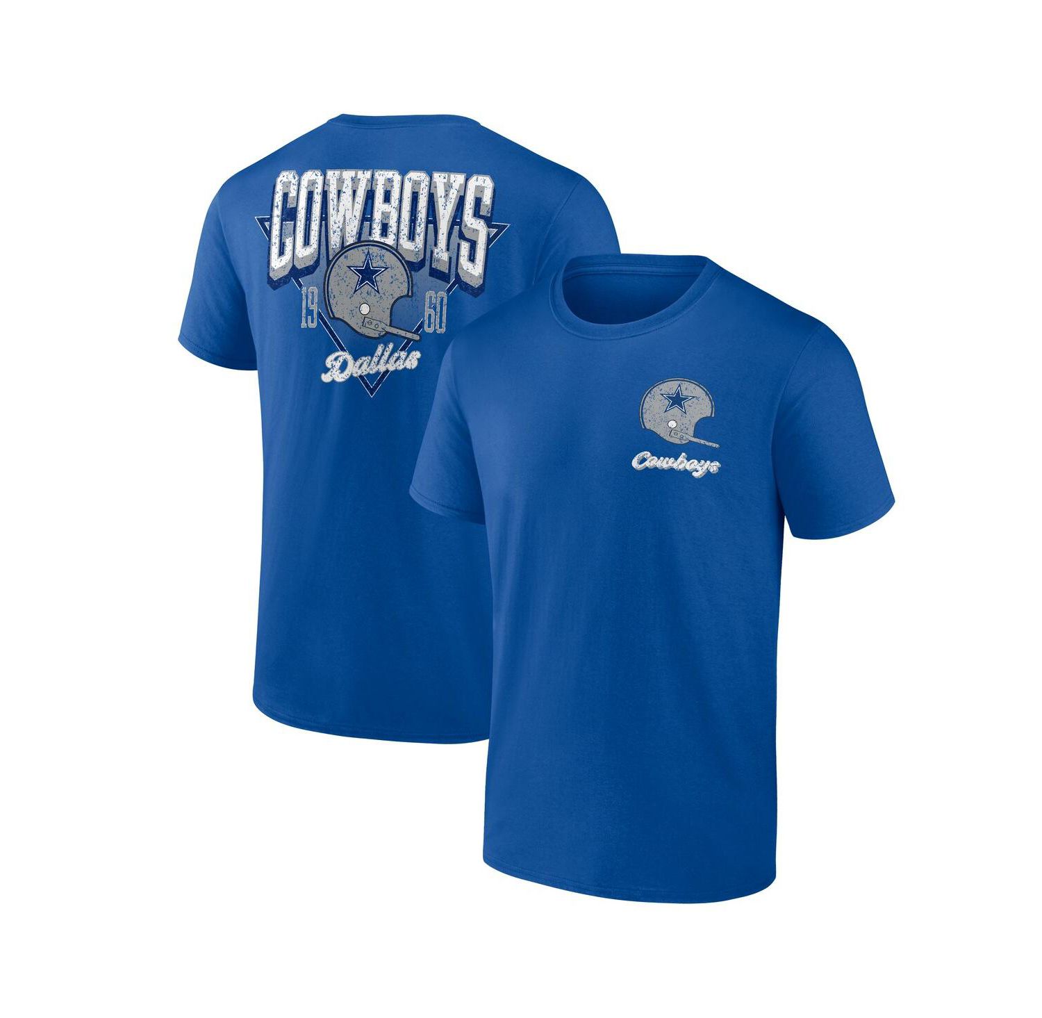 Men's Royal Dallas Cowboys Never Over T-Shirt