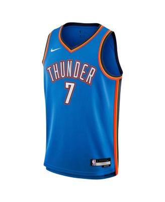 Big Boys and Girls Chet Holmgren Blue Oklahoma City Thunder Swingman Jersey - Icon Edition