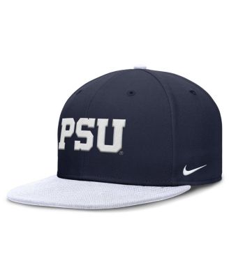 Nike - Men's Navy/White Penn State Nittany Lions Two-Tone Primetime Performance Fitted Hat