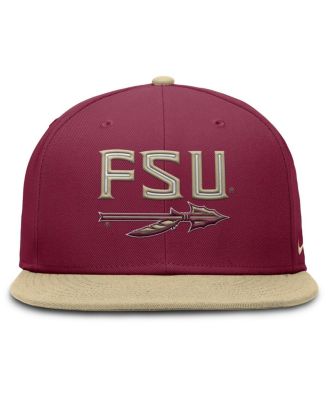 Men's Garnet/Gold Florida State Seminoles Two-Tone Primetime Performance Fitted Hat