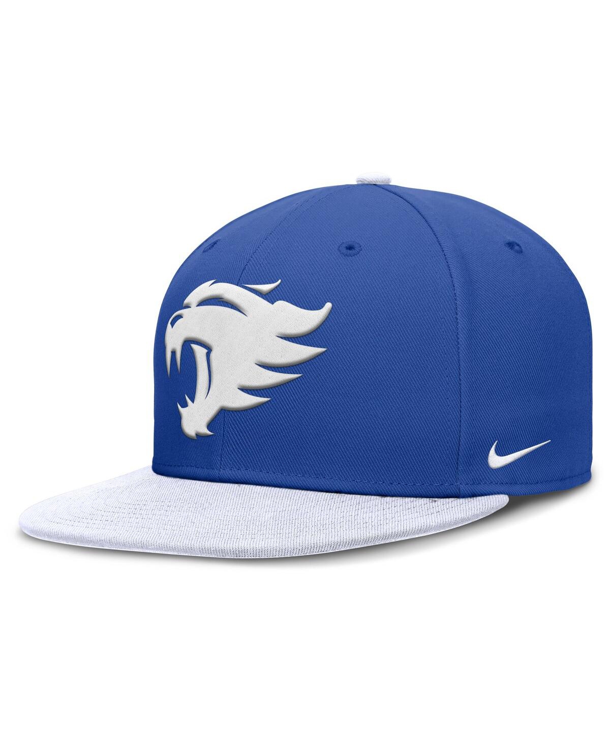 Nike Royal/white Kentucky Wildcats Two-tone Primetime Performance Fitted Hat In Royal,white