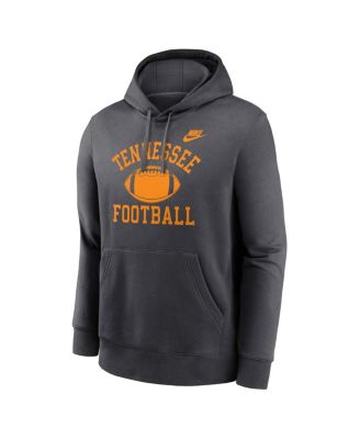 Men's Anthracite Tennessee Volunteers Legacy Football Icon Club Fleece Pullover Hoodie