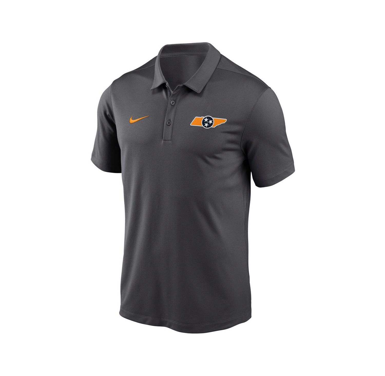 Men's Anthracite Tennessee Volunteers Franchise Polo