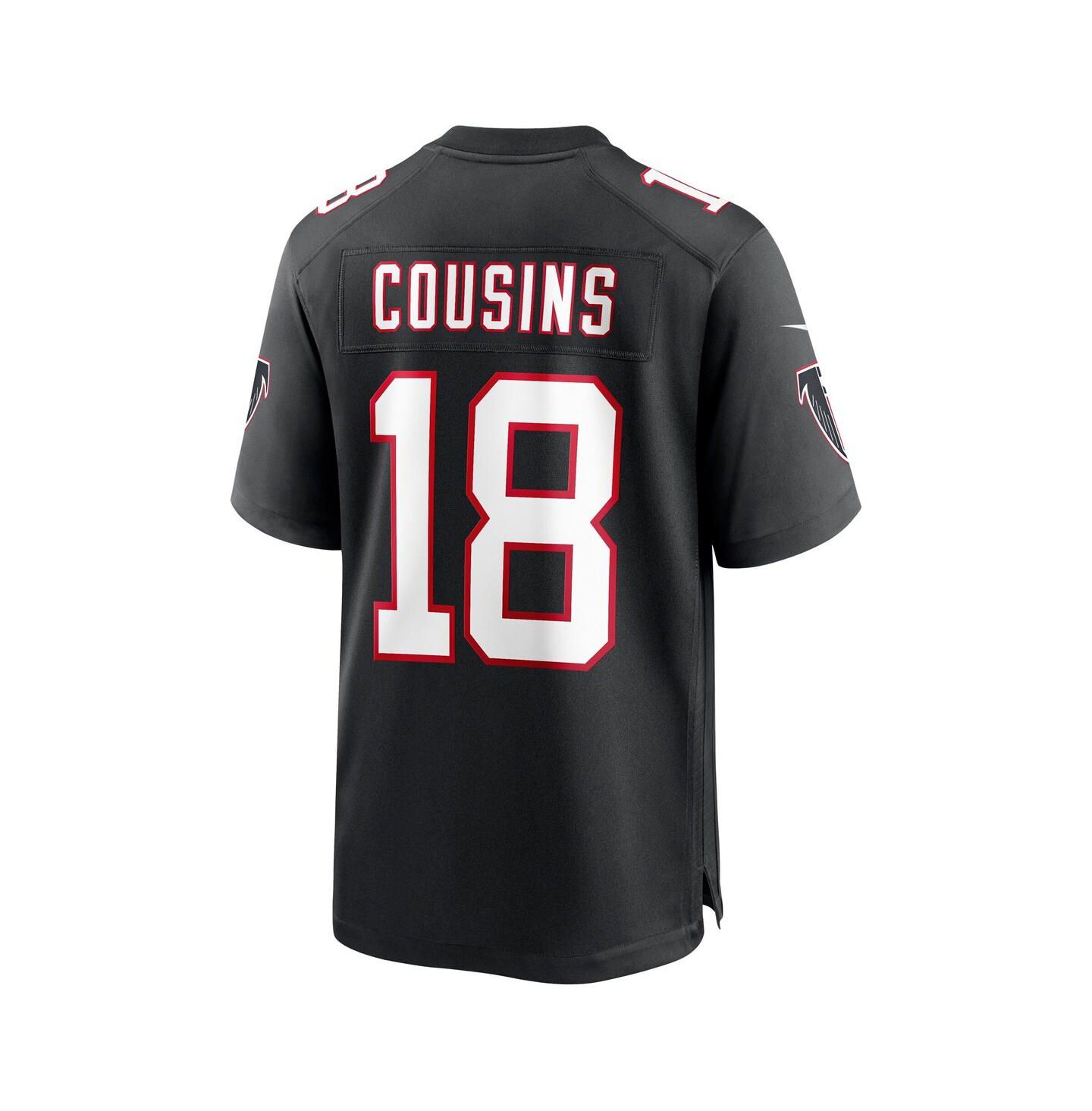 Детское джерси Nike Kirk Cousins Atlanta Falcons Alternate Game, Black — фото 3