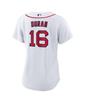 Women's Jarren Duran White Boston Red Sox Replica Player Jersey